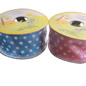 2 Ribbons 1.5 inch x 144 inch (4 yards/ 12 feet (3.7 m)